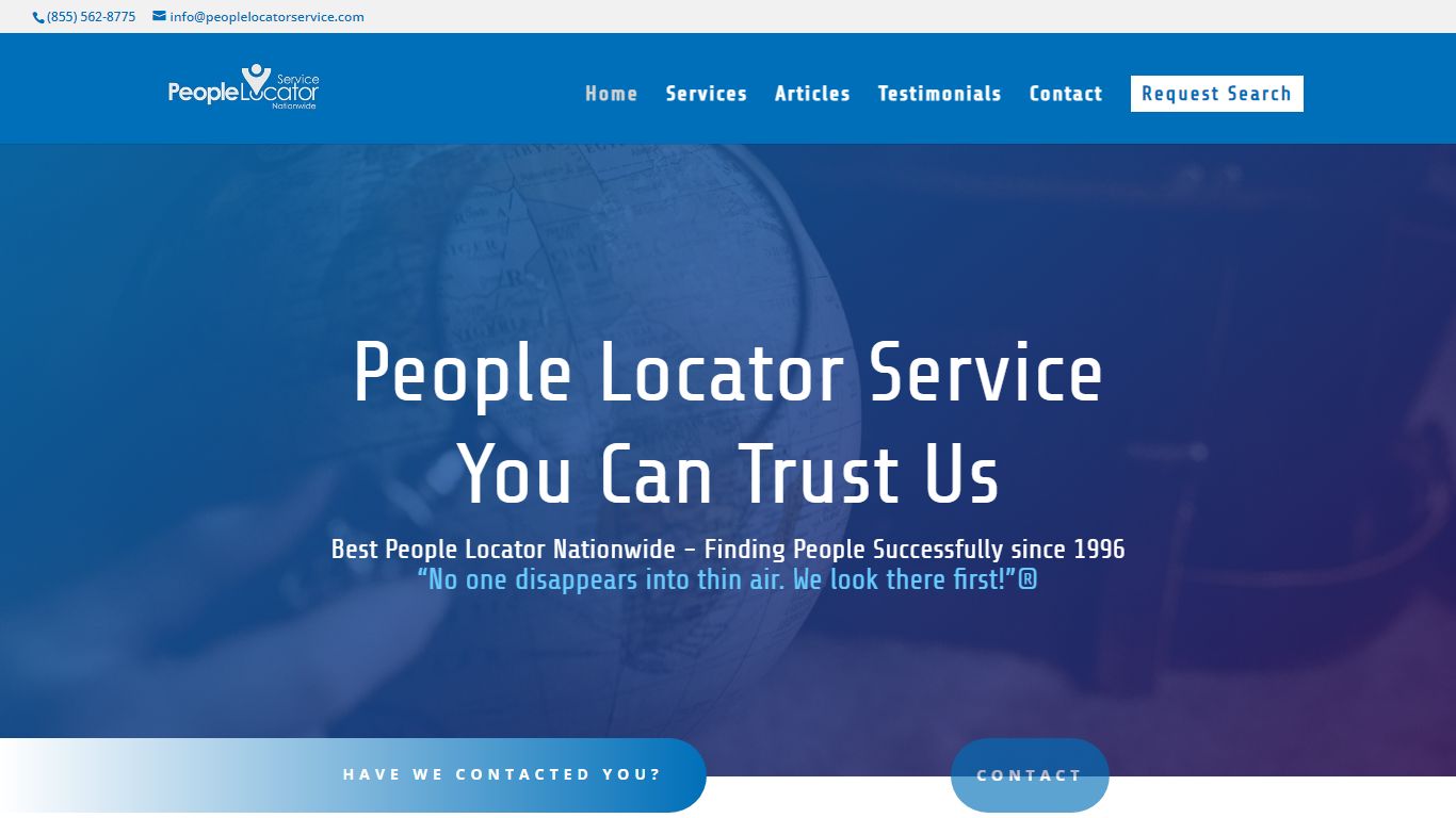 Home | People Locator Service